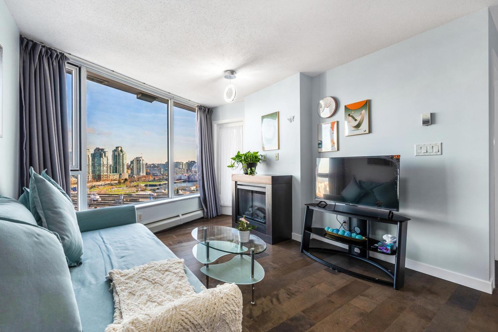 Downtown 1 Bedroom Water View Condo Βανκούβερ Εξωτερικό φωτογραφία